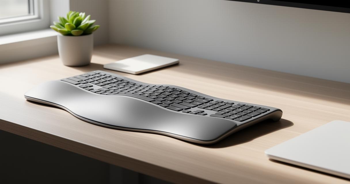 Cómo la prueba Logitech Wave Keys demuestra que el teclado ergonómico del que tus manos no podrán prescindir reduce el síndrome del túnel carpiano